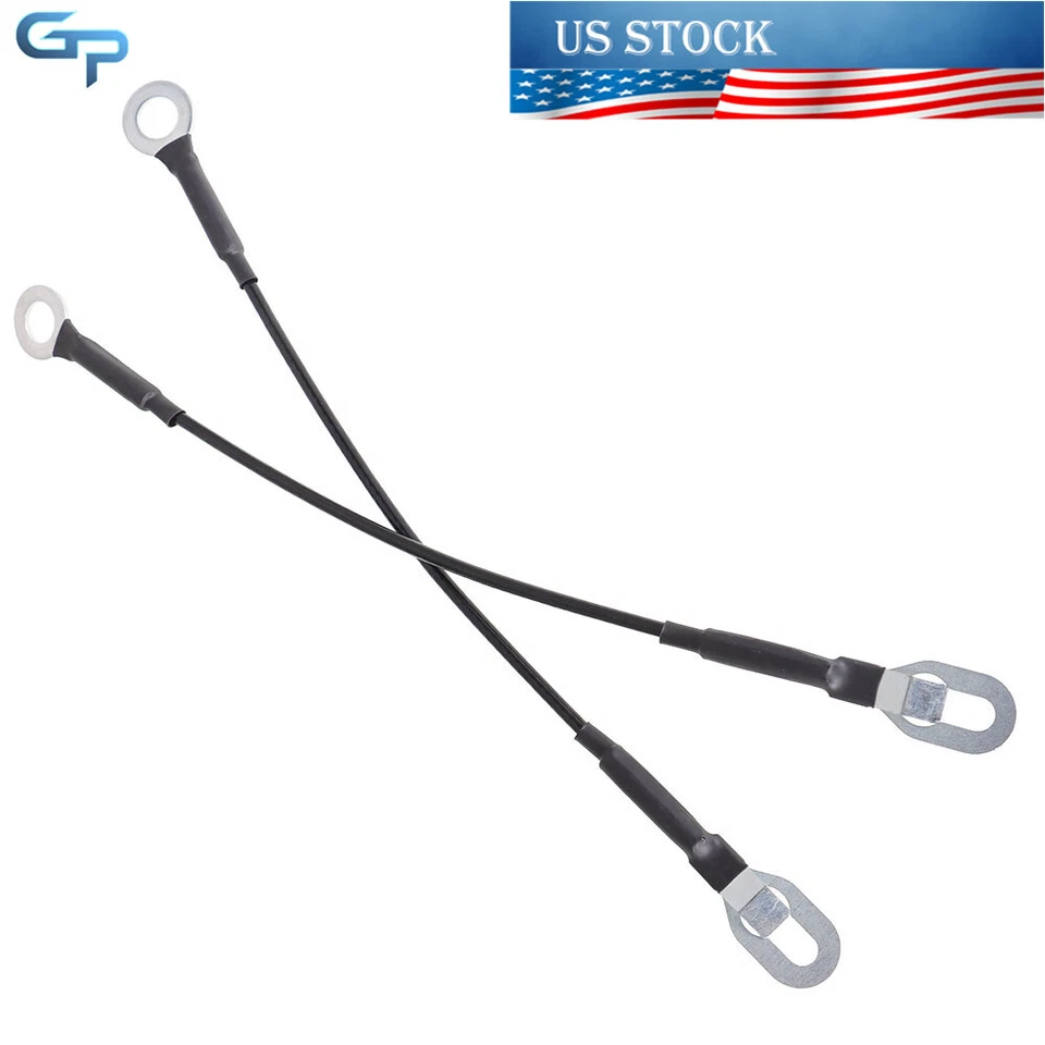 Par (2) cables de puerta trasera para camioneta Chevy GMC K1500 K2500 K3500 19244993 Foto 2 de 4