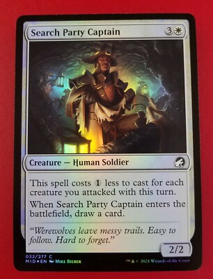 1x Search Party Captain | FOIL | Innistrad Midnight Hunt | MTG Magic Cards  | eBay