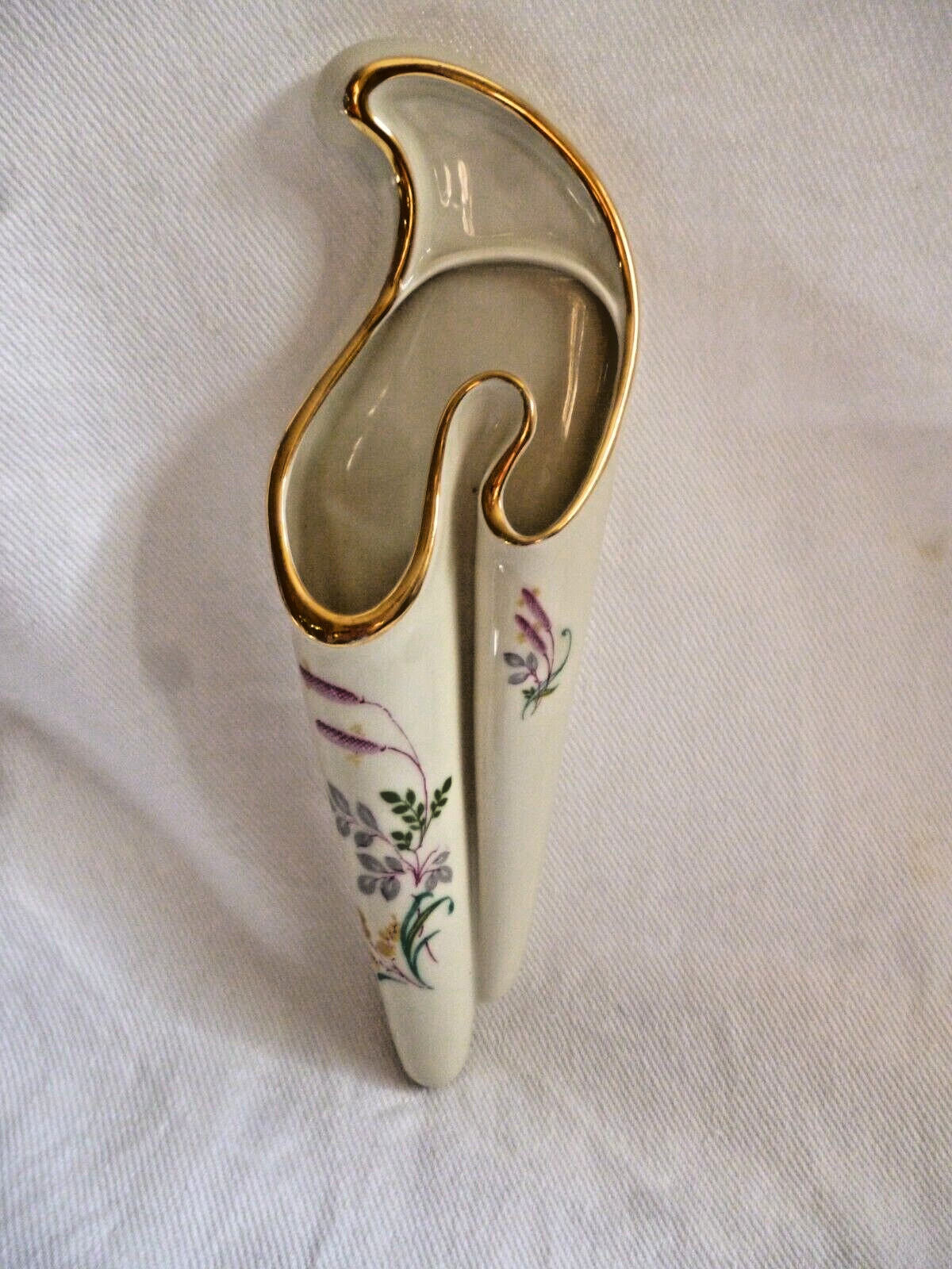 Jarrón de pared Mid Century Alka jarrón Rita forma orgánica