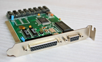 TAMARACK TD3088A 8BIT-ISA Grafik/Drucker Karte - Lowcost Hercules-Card