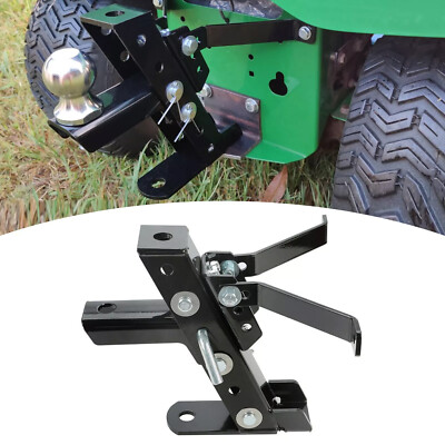 #ad Adjustable Lawn Mower Trailer Towing Hitch Garden Tractor Hitch For John Deere $37.58