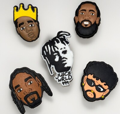 Crocos Charms Juice Wrld Jibbitz Croc Charm Jibbitz Rappers