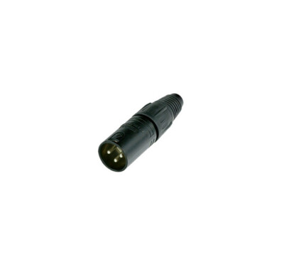 Neutrik NC3MX-B 3 Pole Male XLR Cable Connector