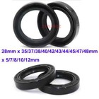 <!--F#f_0-->5 PCS NBR Rubber TC Double Lip Oil Seal O Ring Gasket ID 28mm<!--F/-->