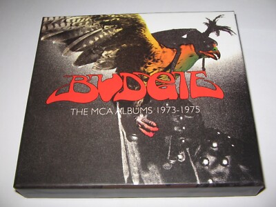 BUDGIE THE MCA ALBEN 1973-1975 Rare 3 CD Deluxe Box Set 21 Tracks Metal