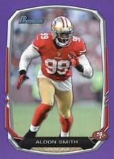 2013 Bowman PURPLE #98 Aldon Smith San Francisco 49ers