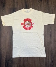 Coca Cola enjoy Diet Coke Space Busters Vtg Single Stitch T-Shirt L USA Signal