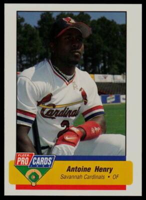 1994 Fleer ProCards Antoine Henry Savannah Cardinals | eBay
