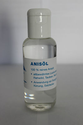 Anisöl 100ml Lockmittel für Sau Reh Gams Waschbär Marder Fische Vögel #010.003