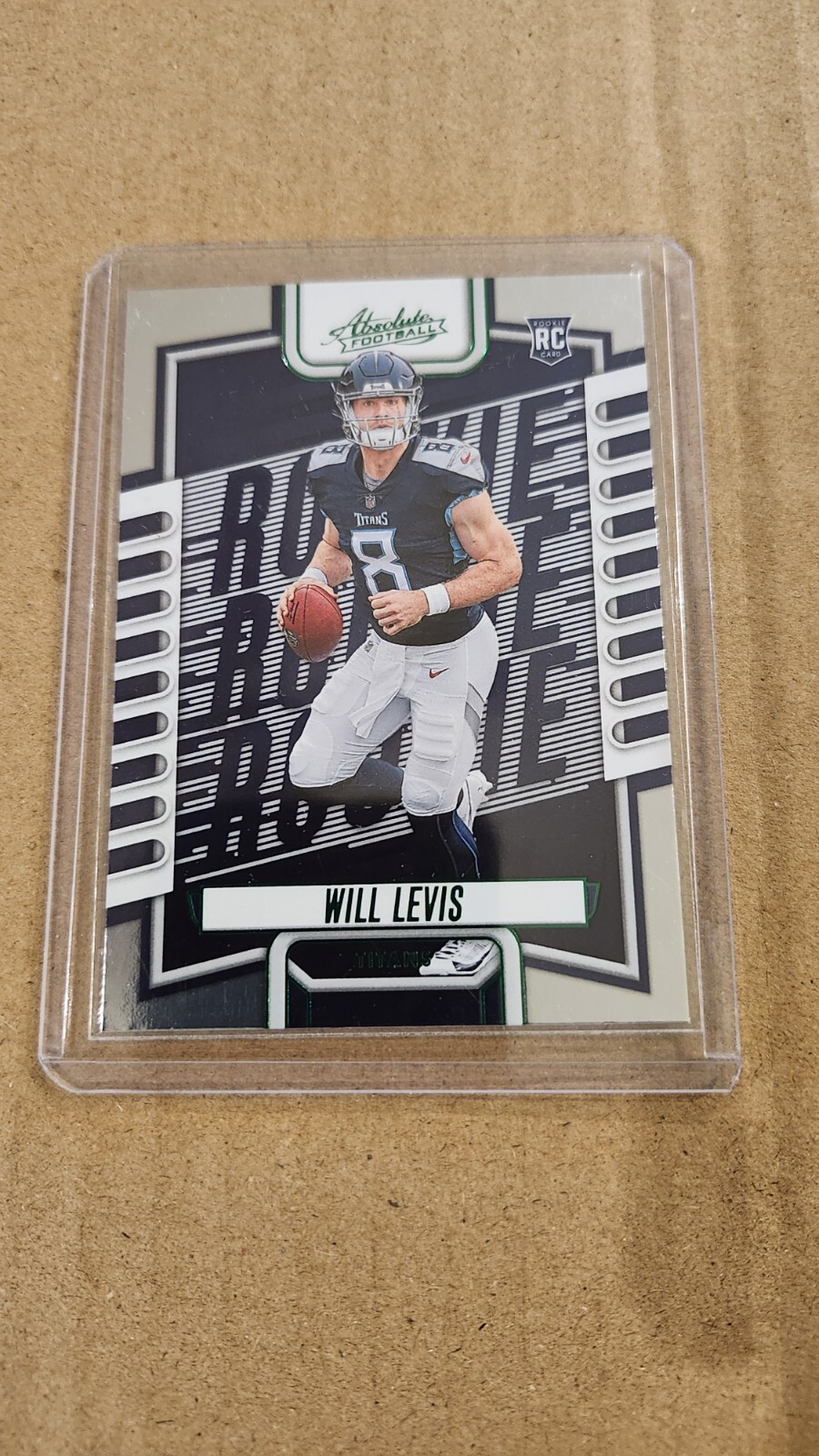 2023 Absolute Football Will Levis Green Foil Rookie #114 Tennessee Titans RC