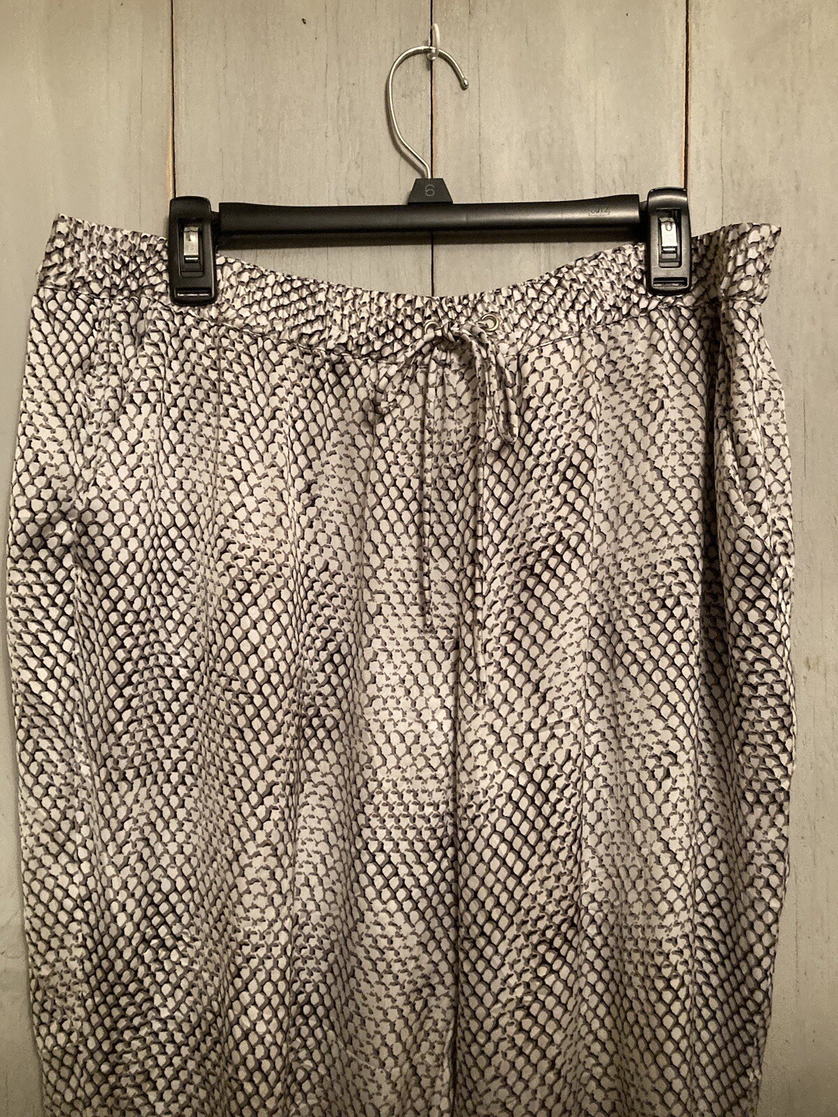 MICHAEL Michael Kors Python Snakeskin Print Draws… - image 6