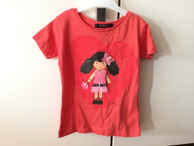 Mädchen T-Shirt  NEU  Wechselmotive Klett Handmade Spain 3-4 Gr. ca. 104 