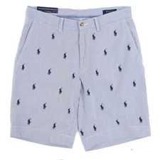 Polo Ralph Lauren 9" Calce Clásico Multi - Poni Rayas Pantalones Cortos