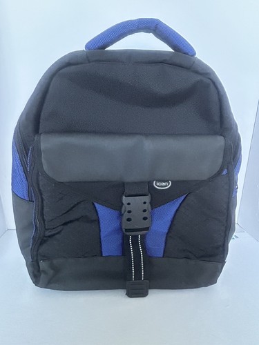 Icon Laptop Tech Pack, 16” Black And Blue Multiple Compartments Sturdy See Desc