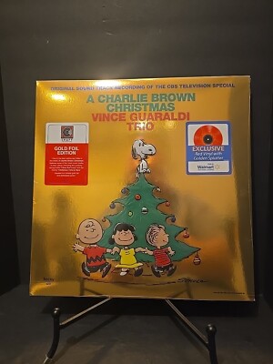 Vince Guaraldi Trio A Charlie Brown Christmas: Gold Foil Edition (Black