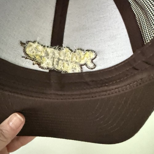 Nature's Own Logo Truckers Hat Baseball Cap SnapBack Mesh Brown Pacific Headwear - Picture 7 of 7