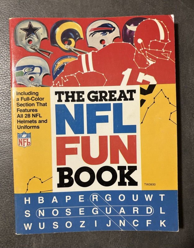 NFL The Great Fun Book Football Activity & Puzzle Book (Officially Licensed)