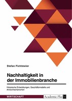 Nachhaltigkeit In Der Immobilienbranche. Historische Entwicklungen,...