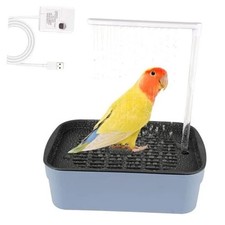 Parrot Bathtub-Automatic Bird Bath for Cage Parrot Bath with Shower Water