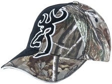 Browning Camo Big Buck Mark Clay Shooting Stalking Cap