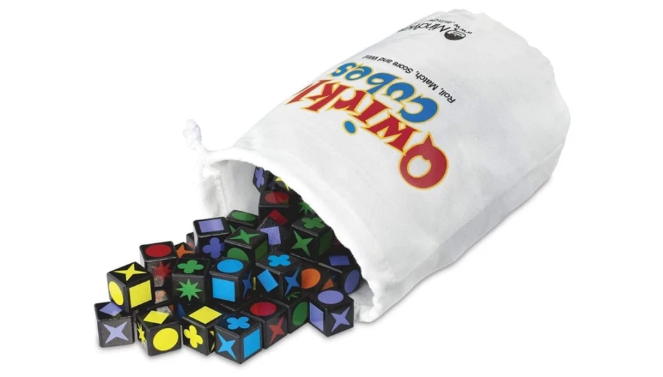 MindWare Qwirkle Cubes (Mix Match Roll & Win) - Free Shipping - Image 3 of 3