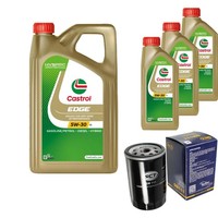 SCT Inspektionspaket 8L Castrol 5W-30 FüR VW Golf V 1.6 Audi A3 A4 Skoda