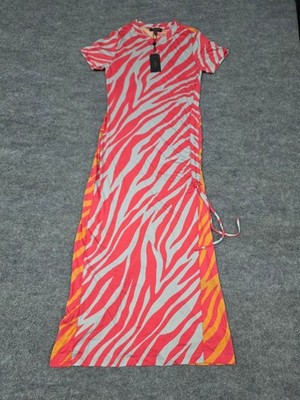 Rag & Bone Red Multi Ina Dress XS New with Tags