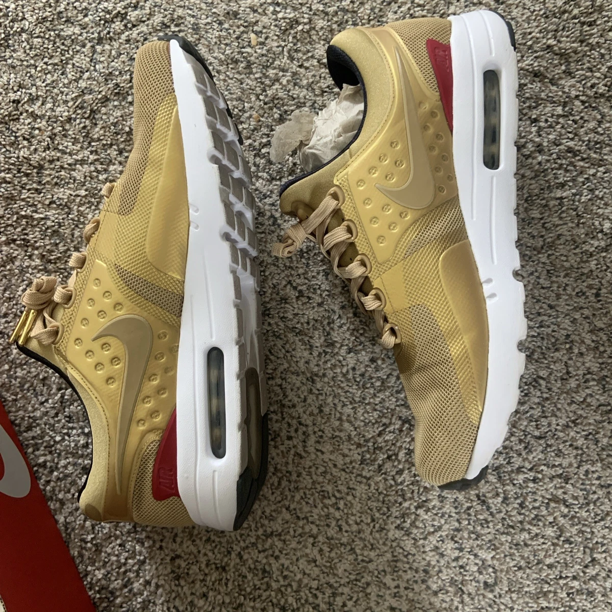 Nike Air Max Zero QS Metallic Gold | eBay