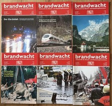 Zeitschrift Brandwacht 2002 komplett, Feuerwehr