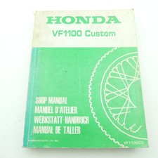 Manuale Officina Originale Honda VF 1100 C Custom Manuale Riparazione C6064