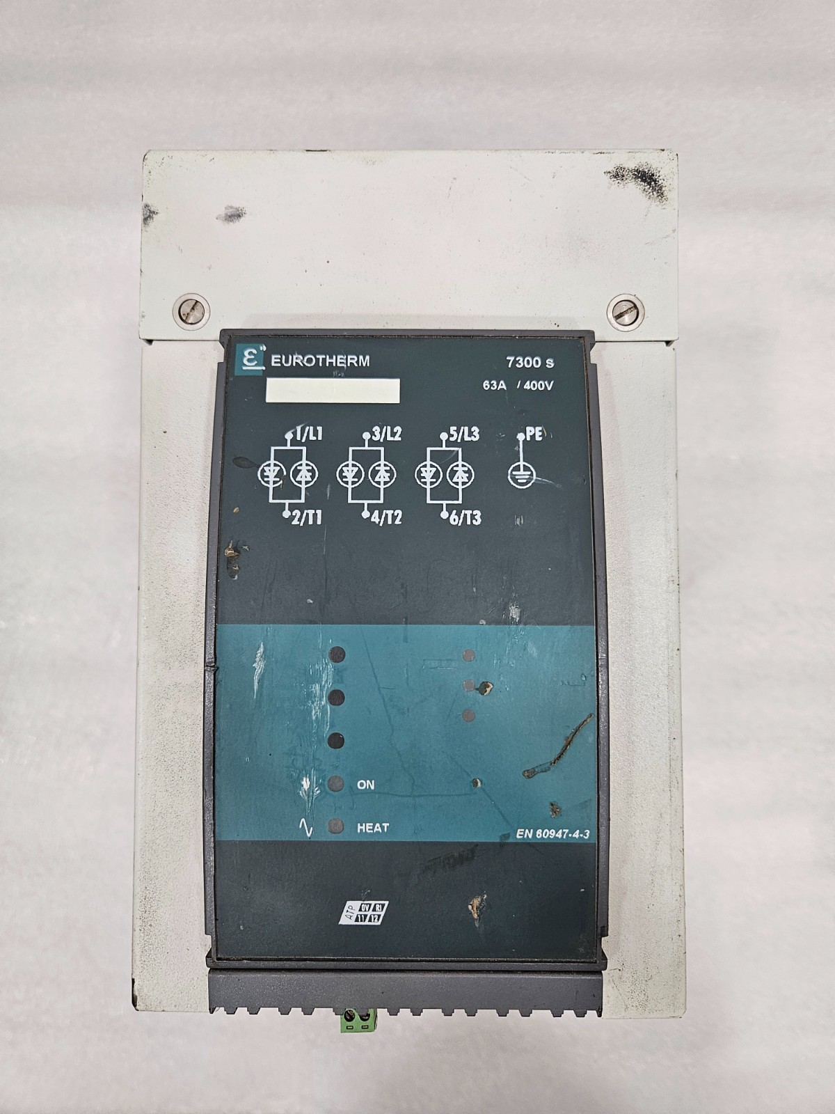 EUROTHERM CONTROLS 7300S/63A/400V/XXXX/3S/FUSE/ATP/ENG/NONE   NONE/NONE/-/