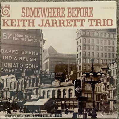 KEITH JARRETT TRIO  Somewhere Before  Vinyl LP 1969 Vortex Stereo UNPLAYED