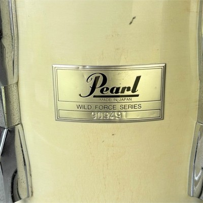 Pearl Wild Force Series 10x8 Inch Tom Drum Vintage Tested Good