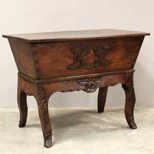 MADIA CREDENZA Luigi XV - IN NOCE E CILIEGIO - EPOCA 700 - RESTAURATA