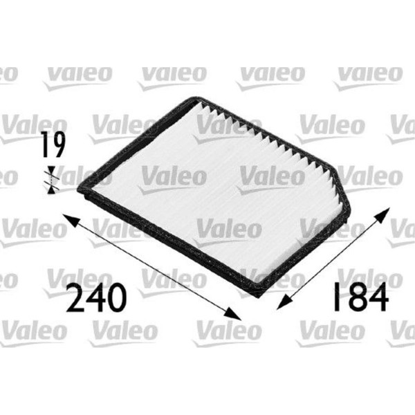 Valeo Innenraumfilter Partikelfilter FüR Nissan Kubistar Kasten Renault Laguna I-image