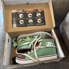 Star Wars Mandalorian Grogu Baby Yoda Heelys Wheeled Sneakers Shoes WO 7/Y 6