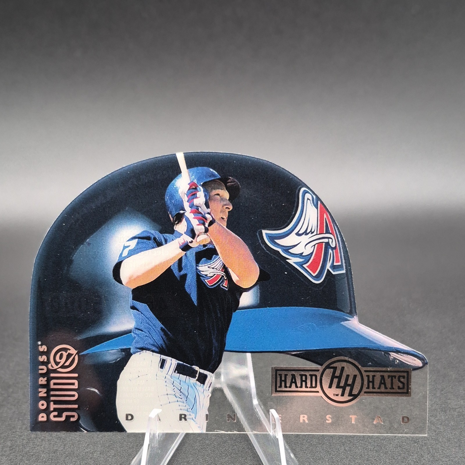 Donruss 1997 Studio Hard Hats Darin Erstad California Angels #23 /5000