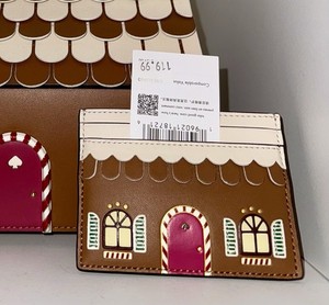 Kate Spade Gingerbread Card Holder | eBay