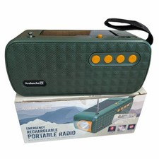 Avalanche Emergency Rechargeable Portable Radio solar power