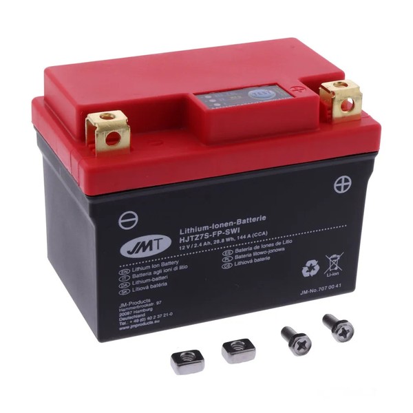 Lithium Ionen Batterie HJTZ7S-FP FüR Suzuki VL 125 LC U Intruder 80 Km/H 00-01-image