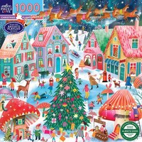 Puzzle (1000 T.) Weihnachten Im Elfenland (Eeboo) Neu/Ovp