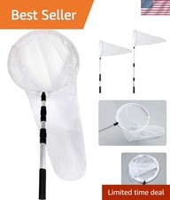 Insect Net with 24" Depth - Ideal for Butterfly Collection, Foldable