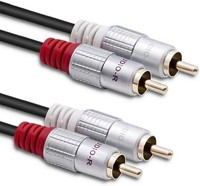 Audiokabel 2X Cinch Stecker Auf 2X Cinch Stecker, 3M