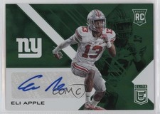 2016 Donruss Elite Elite Rookie Auto Green Eli Apple #ERA-EA Auto 0pb4