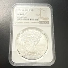 2013-S MS69 NGC American Silver Eagle Graded & Fast Shipping!