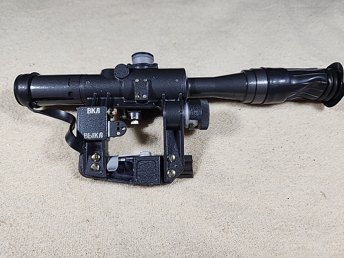 Vintage Soviet Russian SVD Dragunov 4x24 PSO-1 Sniper Scope | eBay