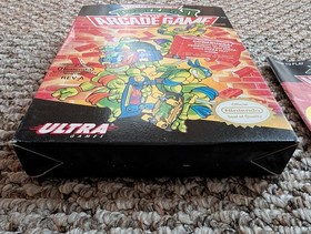 TMNT NES Ninja Turtles II 2 Nintendo 1990 Pizza Hut Authentic Box Manual NO GAME
