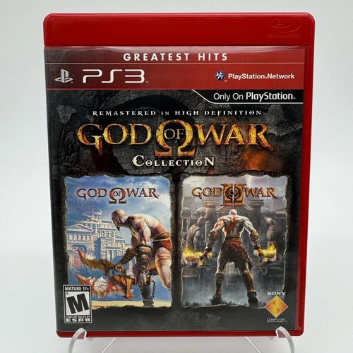 Refurbished God of War Collection PlayStation 3 PS3 GH Complete - Excellent Cond