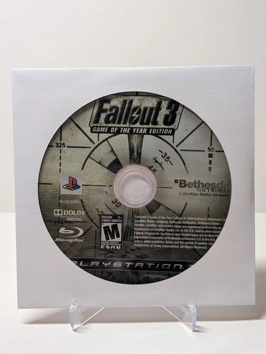 Fallout 3: GOTY Edition (Sony Playstation 3/PS3, 2008) - Disc Only - Tested!