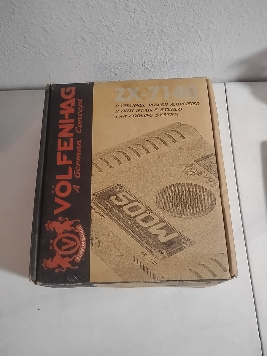 Volfenhag ZX-7140 2-Channel Car Amp for sale online | eBay Volfenhag ZX-7140 2-Channel Car Amp for sale online | eBay